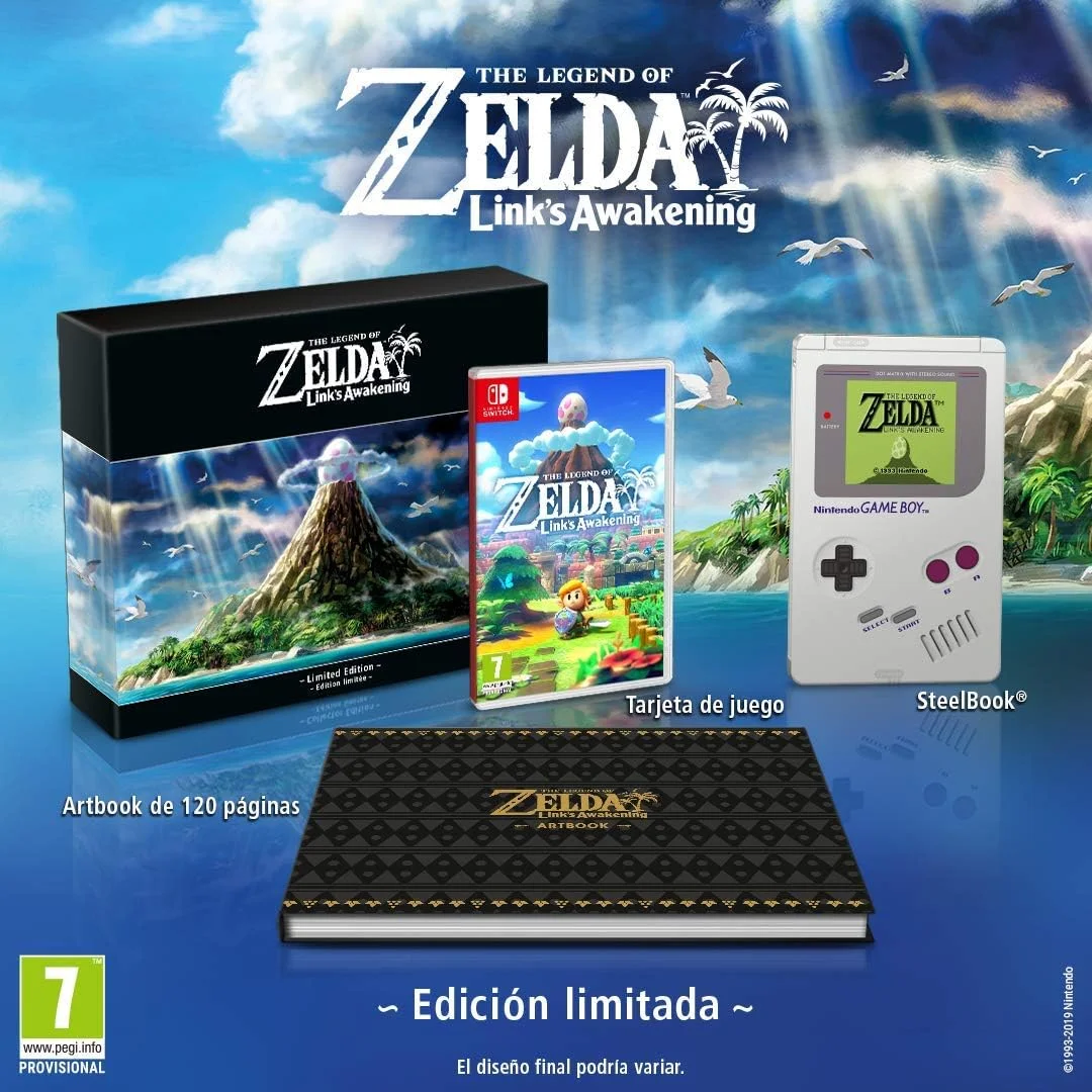 نسخه محدود The Legend Of Zelda: Link's Awakening (Nintendo Switch) نسخه محدود The Legend Of Zelda: Link's Awakening (Nintendo Switch)