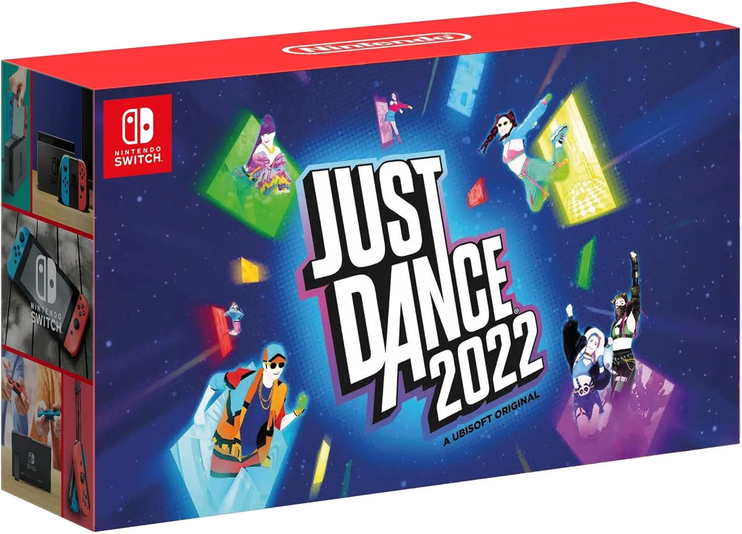 کنسول نینتندو سوییچ با باتری تقویت شده نئون همراه با بازی Just Dance 2022 (نسخه امارات) کنسول نینتندو سوییچ با باتری تقویت شده نئون همراه با بازی Just Dance 2022 (نسخه امارات)