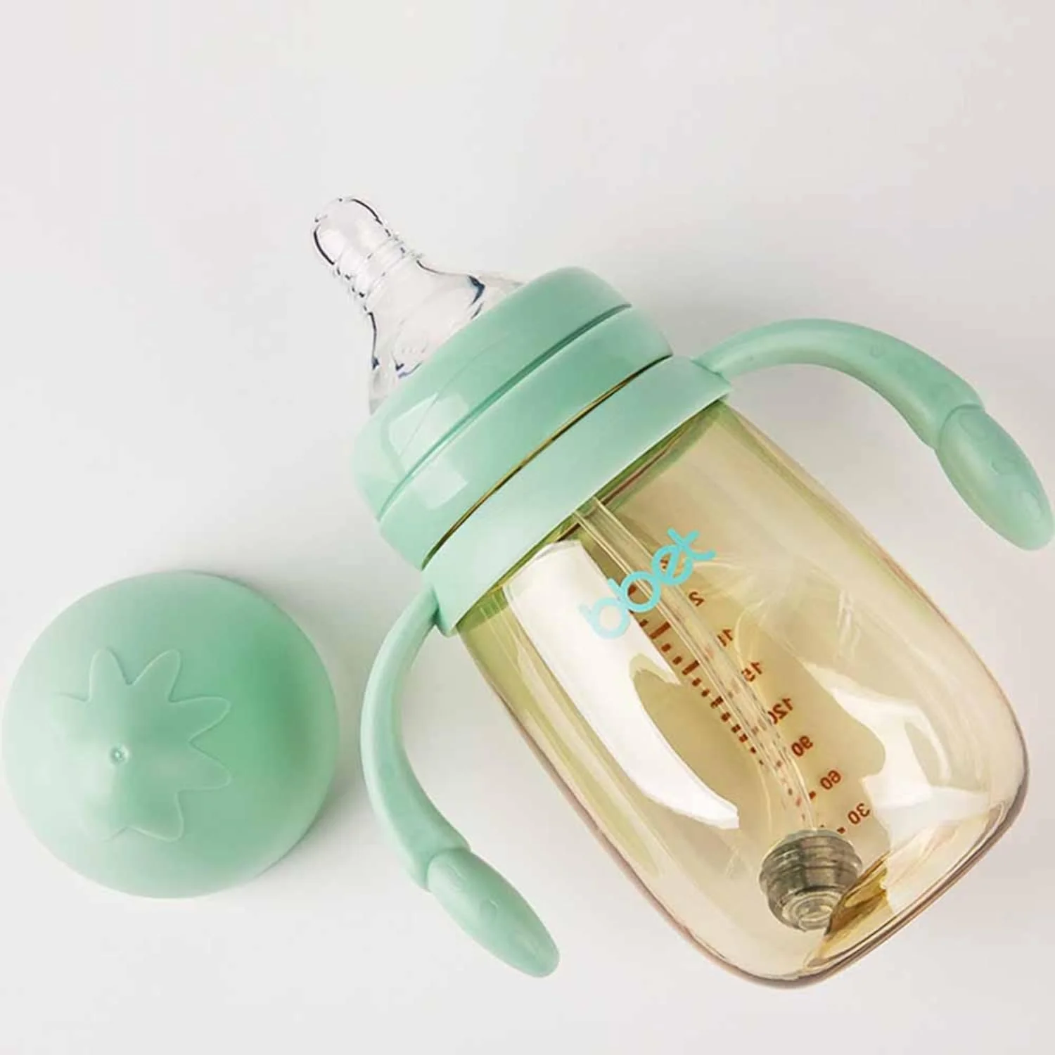 شیشه شیر نوزاد دهانه پهن Twisoo PPSU، 240 میلی لیتر - شیشه شیر نوزاد بدون BPA، شیشه شیر خشک برای نوزادان، بادوام، سبک وزن، طراحی ضد نشت، ایمن برای نوزادان و کودکان نوپا (سبز) شیشه شیر نوزاد دهانه پهن Twisoo PPSU، 240 میلی لیتر - شیشه شیر نوزاد بدون BPA، شیشه شیر خشک برای نوزادان، بادوام، سبک وزن، طراحی ضد نشت، ایمن برای نوزادان و کودکان نوپا (سبز)