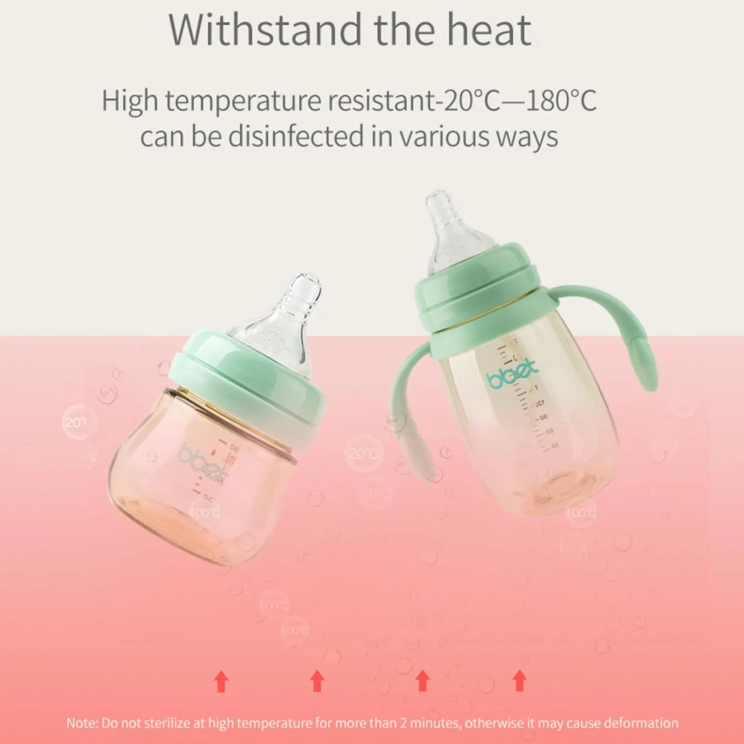 شیشه شیر نوزاد دهانه پهن Twisoo PPSU، 240 میلی لیتر - شیشه شیر نوزاد بدون BPA، شیشه شیر خشک برای نوزادان، بادوام، سبک وزن، طراحی ضد نشت، ایمن برای نوزادان و کودکان نوپا (سبز) شیشه شیر نوزاد دهانه پهن Twisoo PPSU، 240 میلی لیتر - شیشه شیر نوزاد بدون BPA، شیشه شیر خشک برای نوزادان، بادوام، سبک وزن، طراحی ضد نشت، ایمن برای نوزادان و کودکان نوپا (سبز)