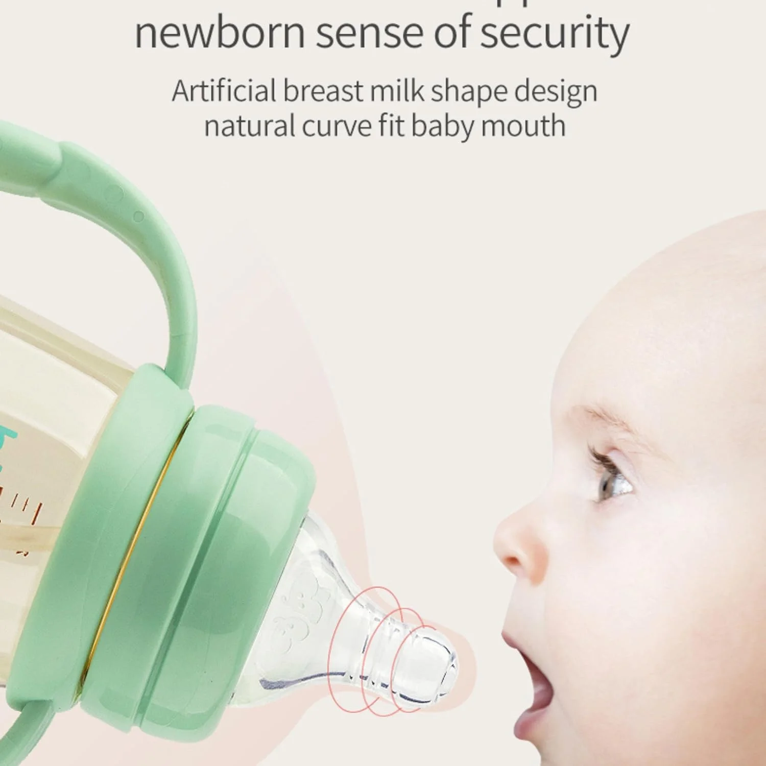 شیشه شیر نوزاد دهانه پهن Twisoo PPSU، 240 میلی لیتر - شیشه شیر نوزاد بدون BPA، شیشه شیر خشک برای نوزادان، بادوام، سبک وزن، طراحی ضد نشت، ایمن برای نوزادان و کودکان نوپا (سبز) شیشه شیر نوزاد دهانه پهن Twisoo PPSU، 240 میلی لیتر - شیشه شیر نوزاد بدون BPA، شیشه شیر خشک برای نوزادان، بادوام، سبک وزن، طراحی ضد نشت، ایمن برای نوزادان و کودکان نوپا (سبز)