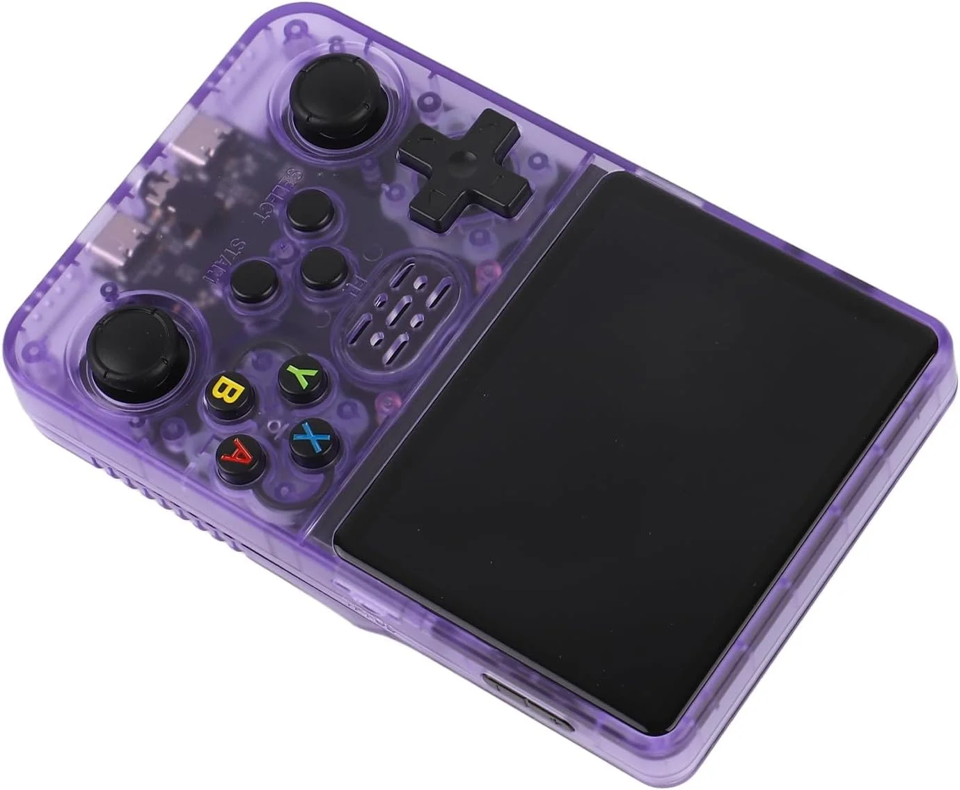 کنسول بازی قابل حمل Eacam، صفحه نمایش 3.5 اینچی، کنسول بازی دستی یکپارچهسازی با سیستمعامل DDR3L 1 گیگابایت بنفش شفاف، پشتیبانی از بازی های بزرگ 2 بعدی و برخی از بازی های 3 بعدی (64 گیگابایت) کنسول بازی قابل حمل Eacam، صفحه نمایش 3.5 اینچی، کنسول بازی دستی یکپارچهسازی با سیستمعامل DDR3L 1 گیگابایت بنفش شفاف، پشتیبانی از بازی های بزرگ 2 بعدی و برخی از بازی های 3 بعدی (64 گیگابایت)