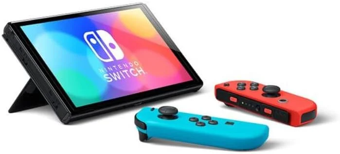 کنسول نینتندو سوییچ - مدل OLED نئون آبی/قرمز – نسخه امارات کنسول نینتندو سوییچ - مدل OLED نئون آبی/قرمز – نسخه امارات