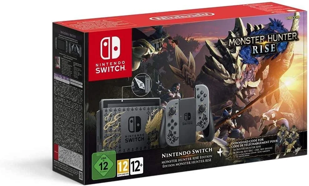 کنسول نینتندو سوییچ نسخه Monster Hunter Rise