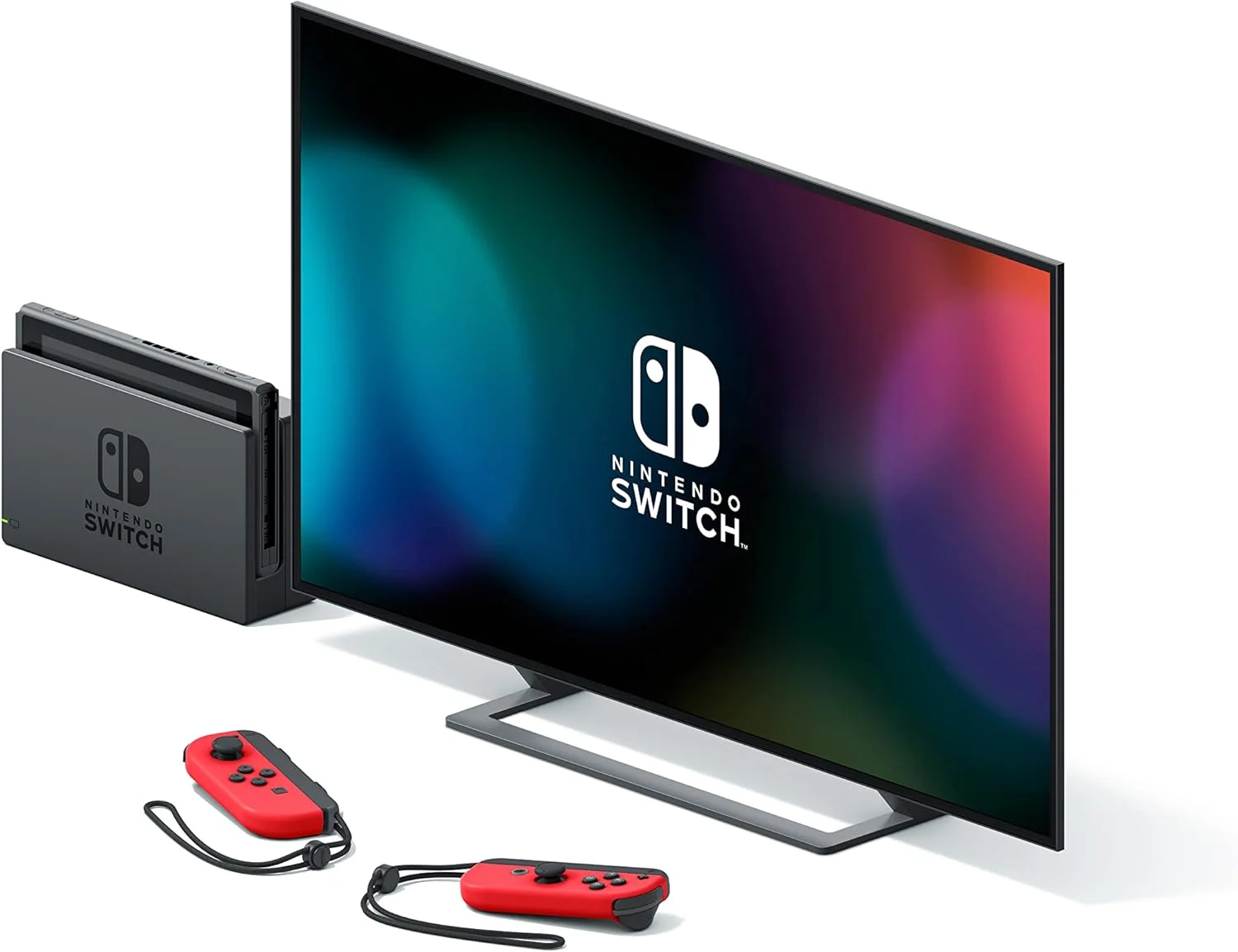 کنسول نینتندو سوییچ با یک جفت Joy-Con قرمز + 1 کد دانلود برای Super Mario Odyssey کنسول نینتندو سوییچ با یک جفت Joy-Con قرمز + 1 کد دانلود برای Super Mario Odyssey