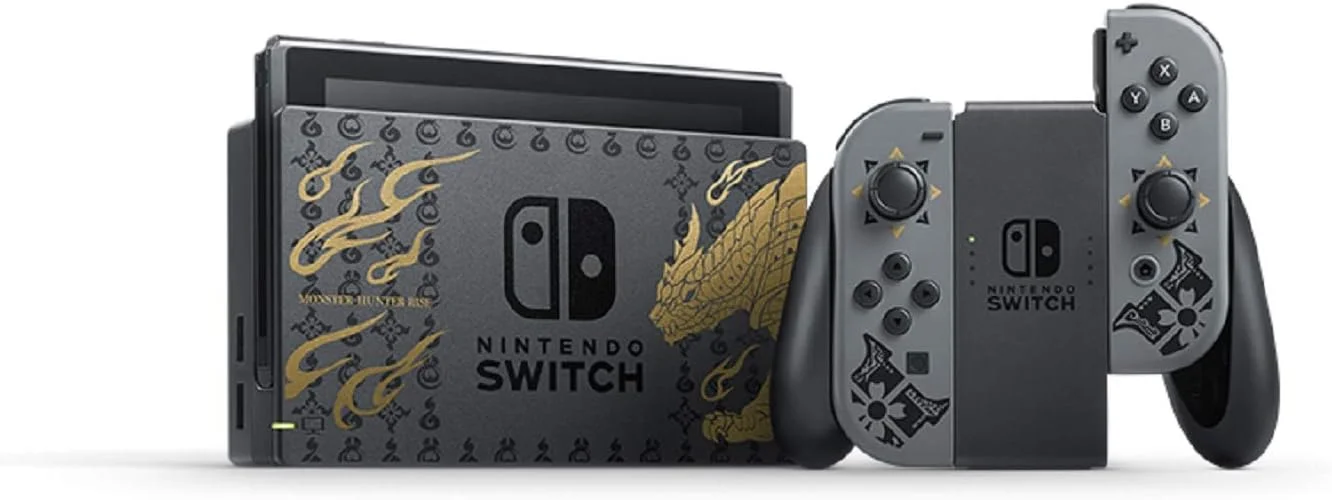 کنسول نینتندو سوییچ نسخه ویژه Monster Hunter Rise (Nintendo Switch) کنسول نینتندو سوییچ نسخه ویژه Monster Hunter Rise (Nintendo Switch)