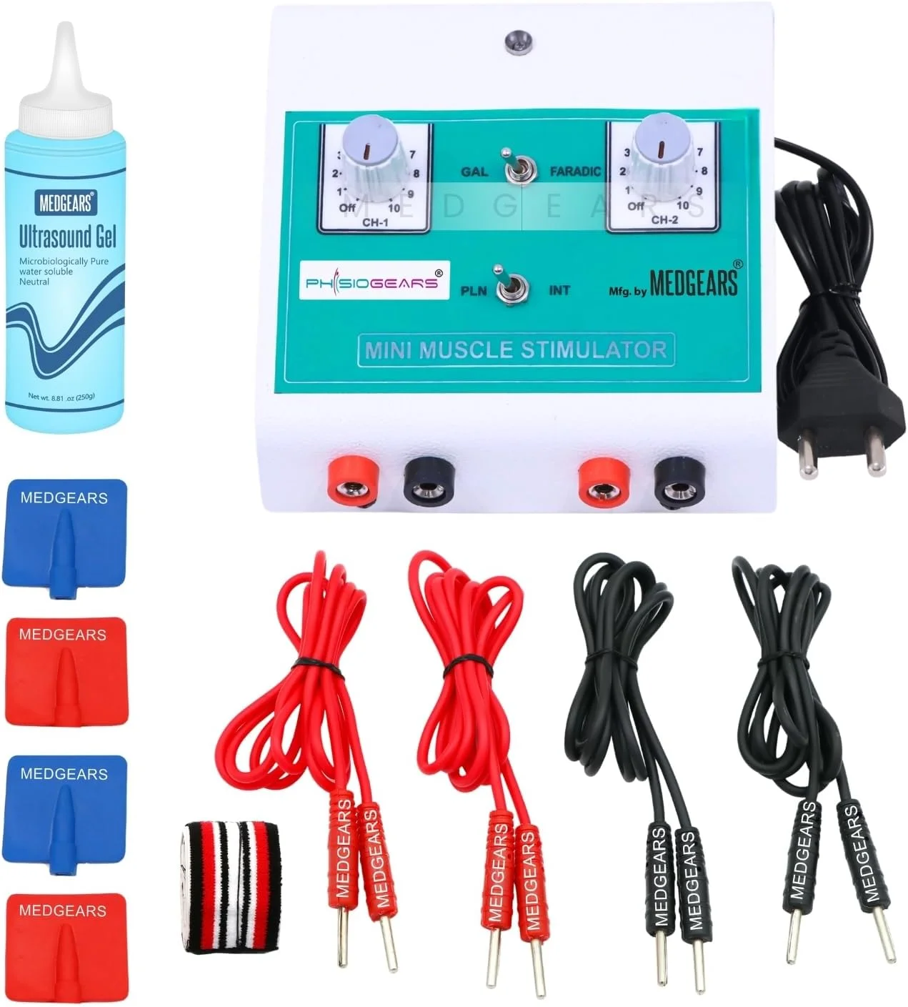 فیزیوگیرز فیزیو سلوشنز محرک عضلانی الکتروتراپی مینی سفید (MINI MS) 2 کانال با 1 سال گارانتی فیزیوگیرز فیزیو سلوشنز محرک عضلانی الکتروتراپی مینی سفید (MINI MS) 2 کانال با 1 سال گارانتی