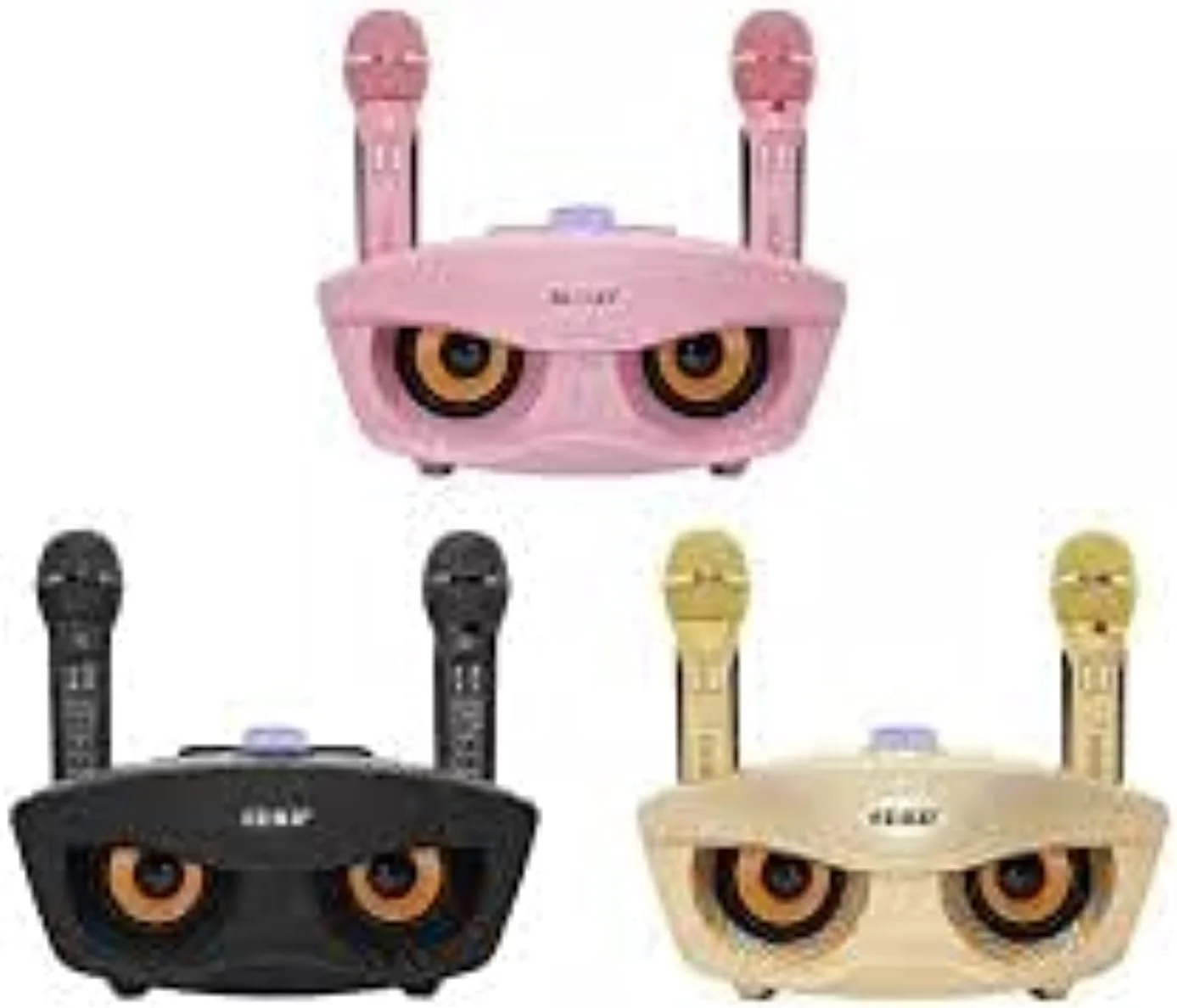 سیستم میکروفون کارائوکه بی سیم دوگانه Quboo Mulugeta مدل SD306 به همراه میکسر، نسخه ارتقا یافته میکروفون دستی دو کاناله کارائوکه برای مهمانی دی جی، کلیسا، عروسی، مهمانی خانگی، سخنرانی، مشکی