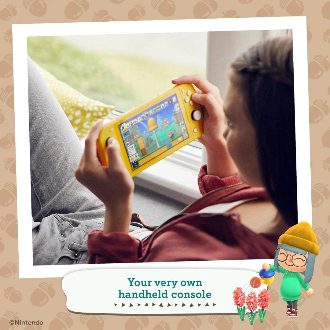 کنسول نینتندو سوییچ لایت (مرجانی) + بازی Animal Crossing New Horizons
