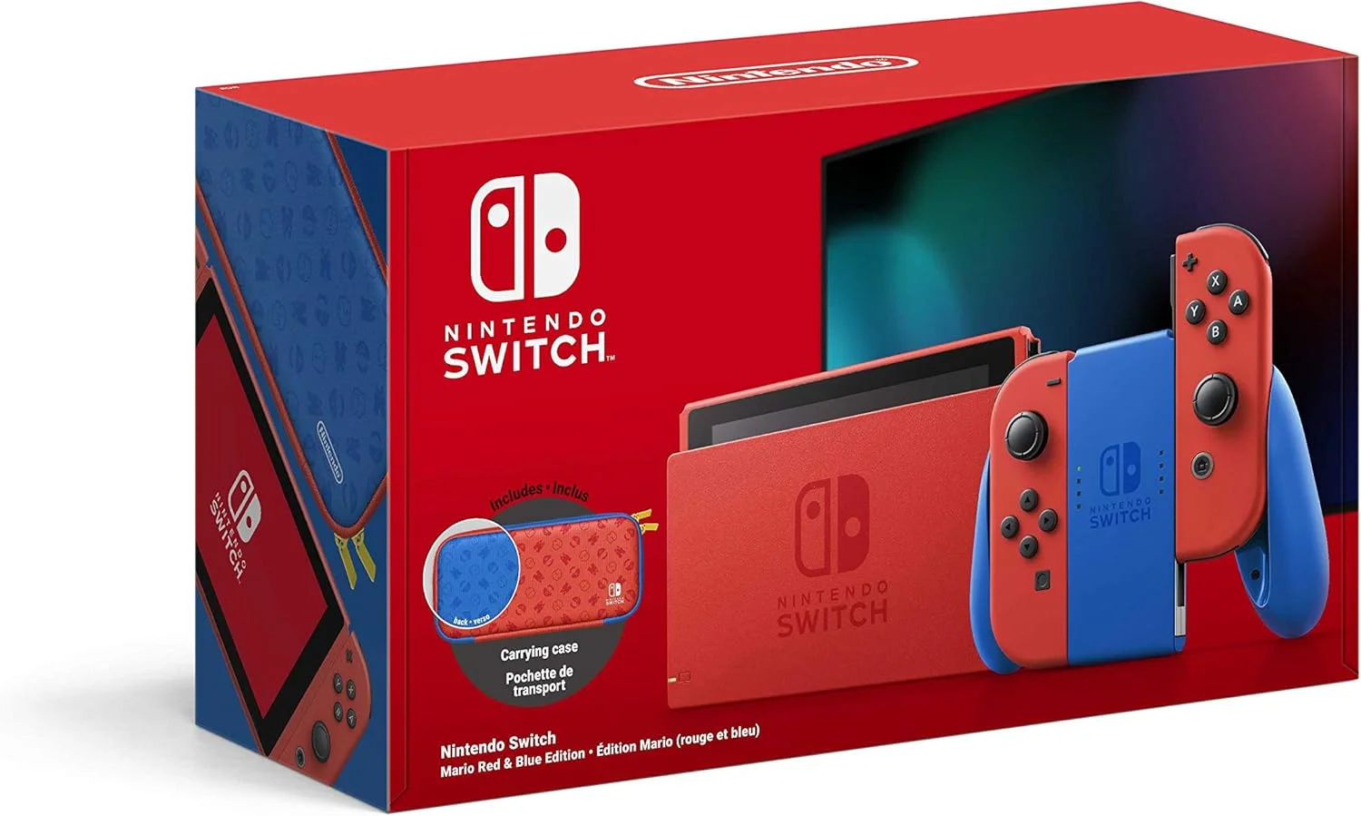 کنسول نینتندو سوییچ نسخه ماریو قرمز و آبی (Nintendo Switch)