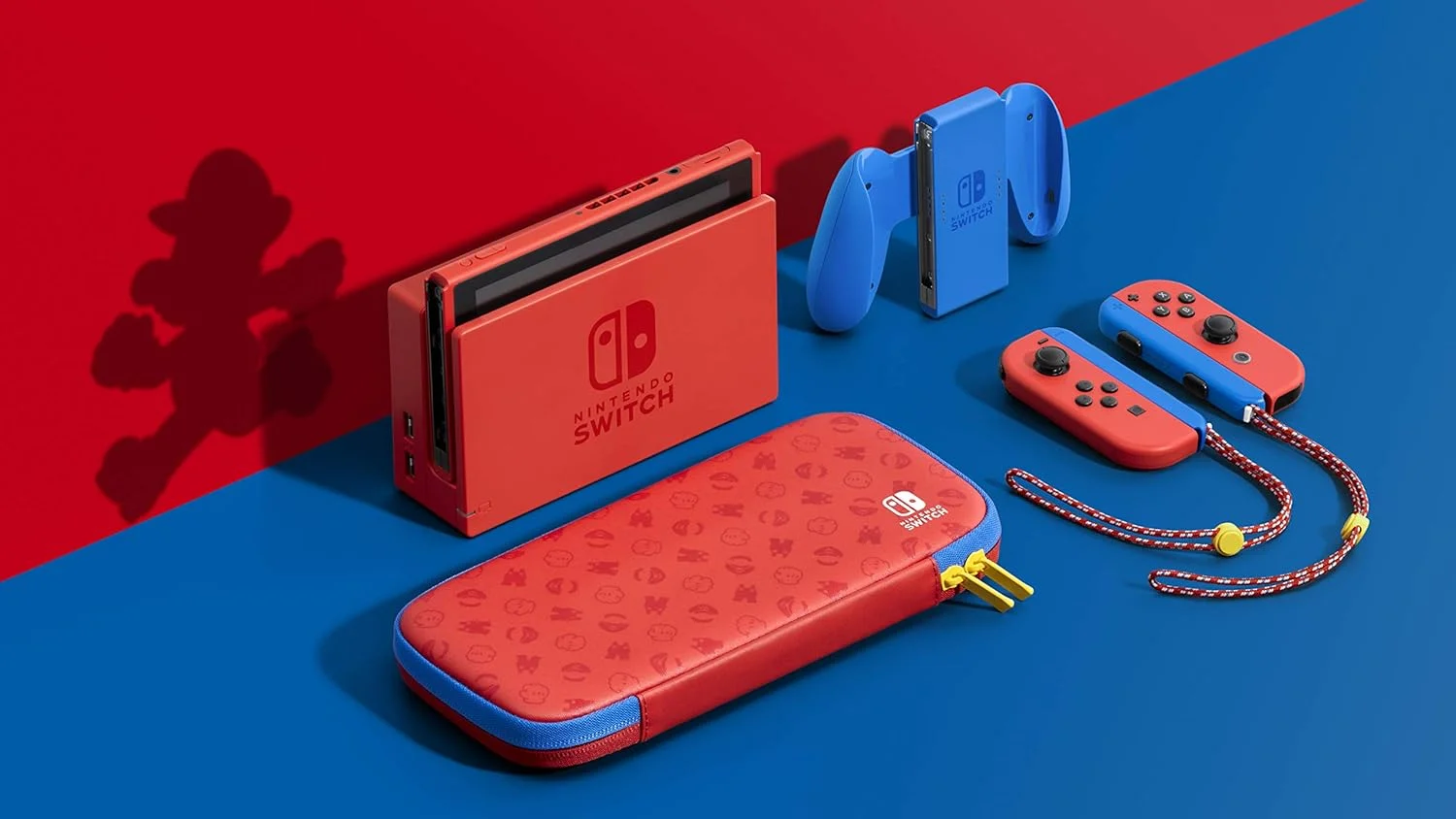 کنسول نینتندو سوییچ نسخه ماریو قرمز و آبی (Nintendo Switch)