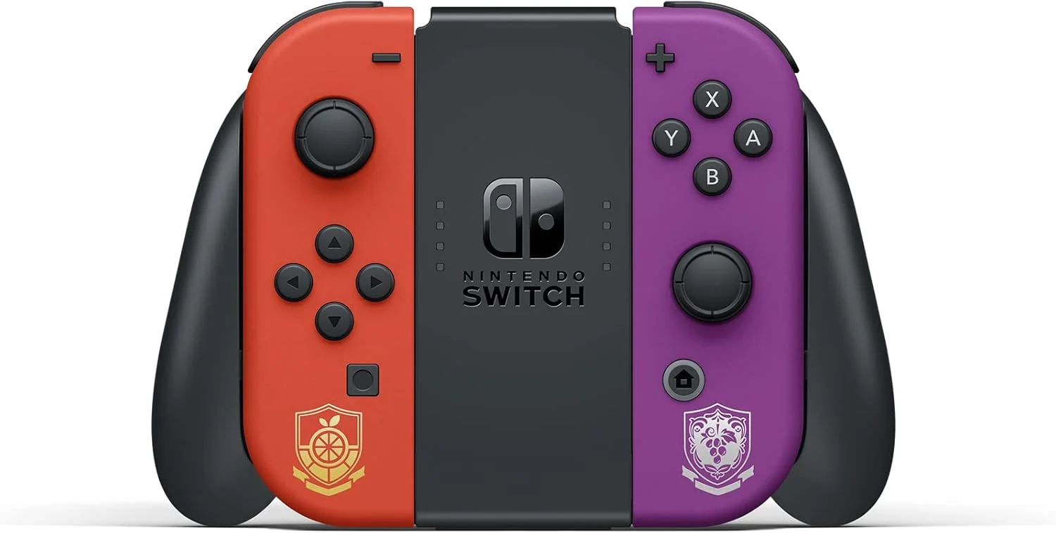کنسول نینتندو سوییچ مدل OLED نسخه Pokémon Scarlet & Violet (ورژن امارات) کنسول نینتندو سوییچ مدل OLED نسخه Pokémon Scarlet & Violet (ورژن امارات)