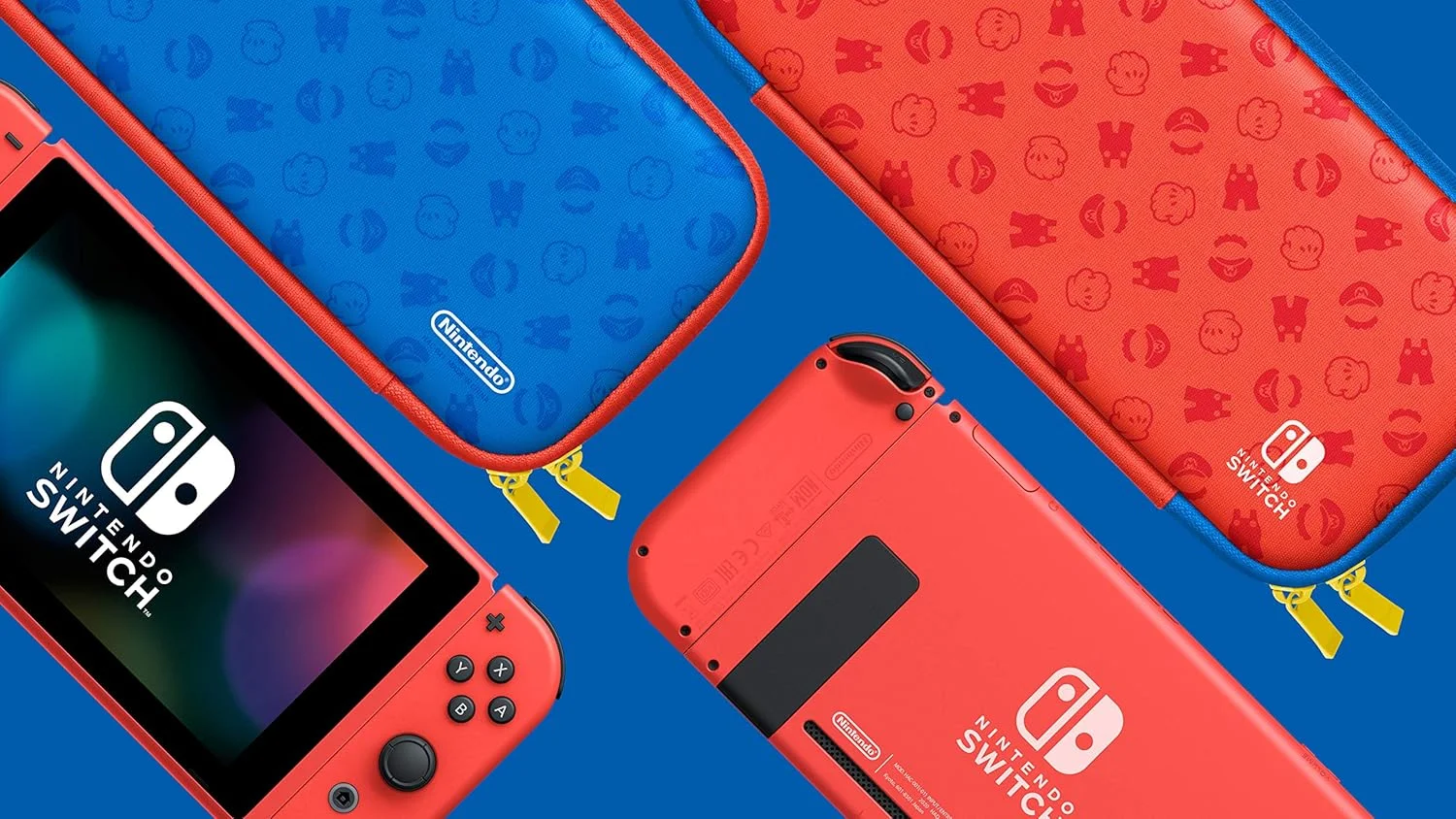 کنسول نینتندو سوییچ نسخه ماریو قرمز و آبی (Nintendo Switch)