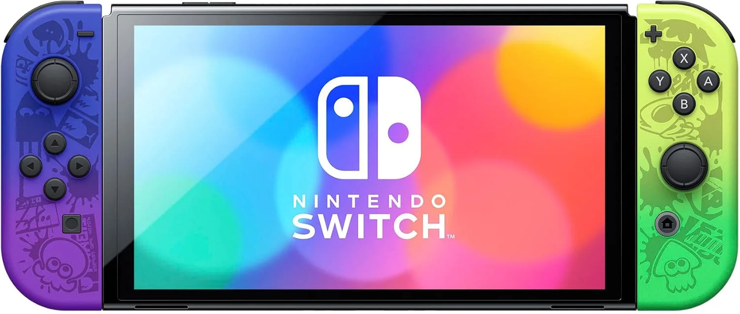 کنسول نینتندو سوییچ مدل OLED نسخه ویژه Splatoon 3 نسخه بین المللی کنسول نینتندو سوییچ مدل OLED نسخه ویژه Splatoon 3 نسخه بین المللی