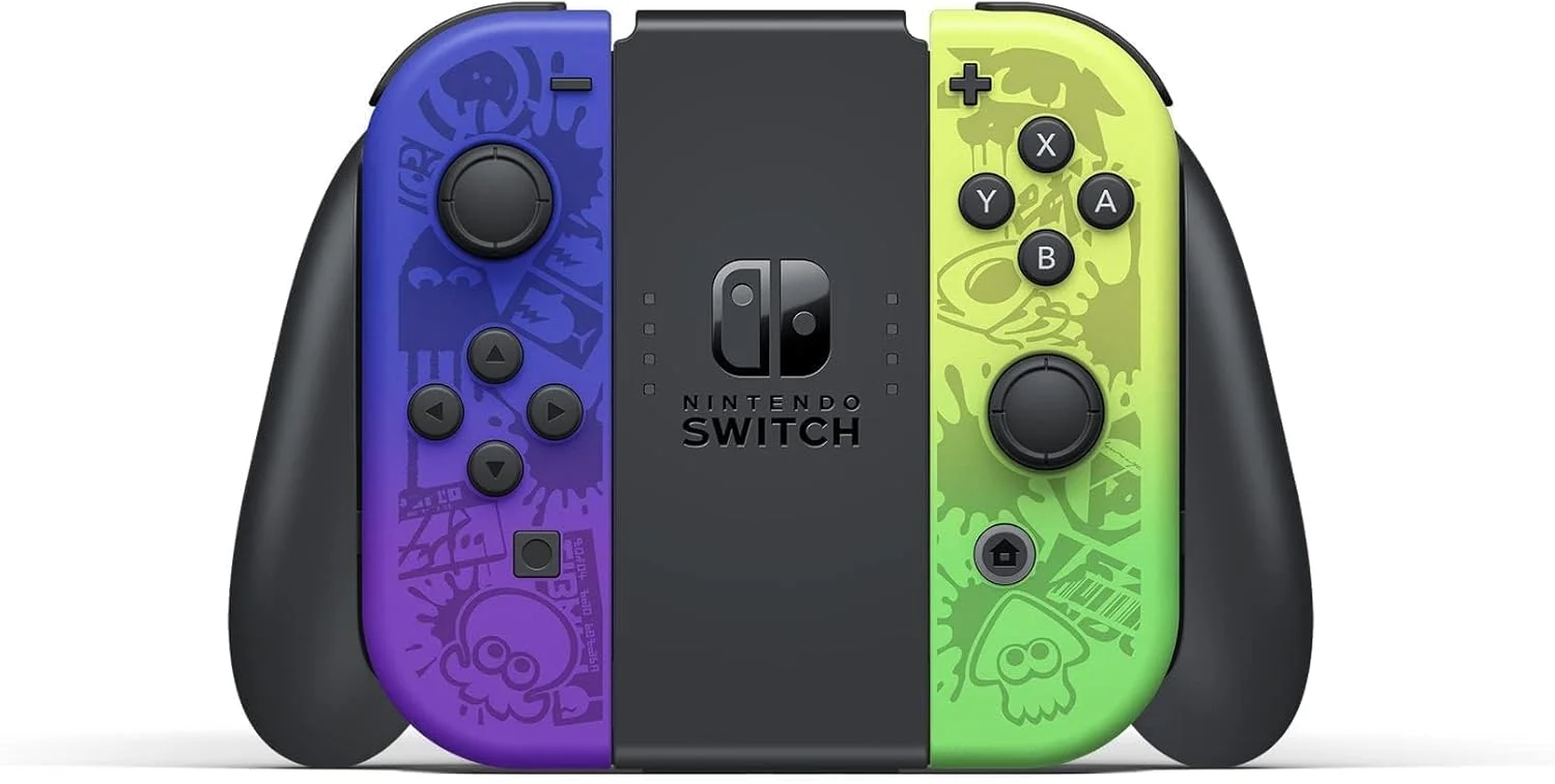 کنسول نینتندو سوییچ مدل OLED نسخه ویژه Splatoon 3 نسخه بین المللی کنسول نینتندو سوییچ مدل OLED نسخه ویژه Splatoon 3 نسخه بین المللی