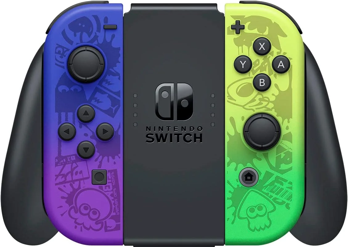 کنسول نینتندو سوییچ مدل OLED نسخه ویژه Splatoon 3 نسخه بین المللی کنسول نینتندو سوییچ مدل OLED نسخه ویژه Splatoon 3 نسخه بین المللی
