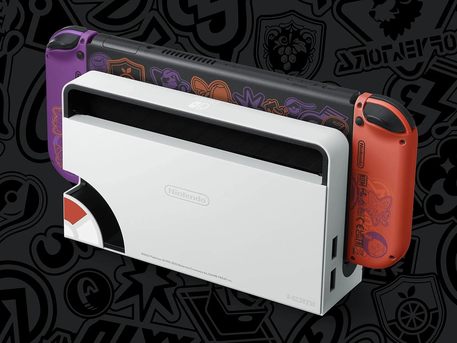 کنسول نینتندو سوییچ مدل OLED نسخه محدود Pokémon Scarlet and Violet کنسول نینتندو سوییچ مدل OLED نسخه محدود Pokémon Scarlet and Violet
