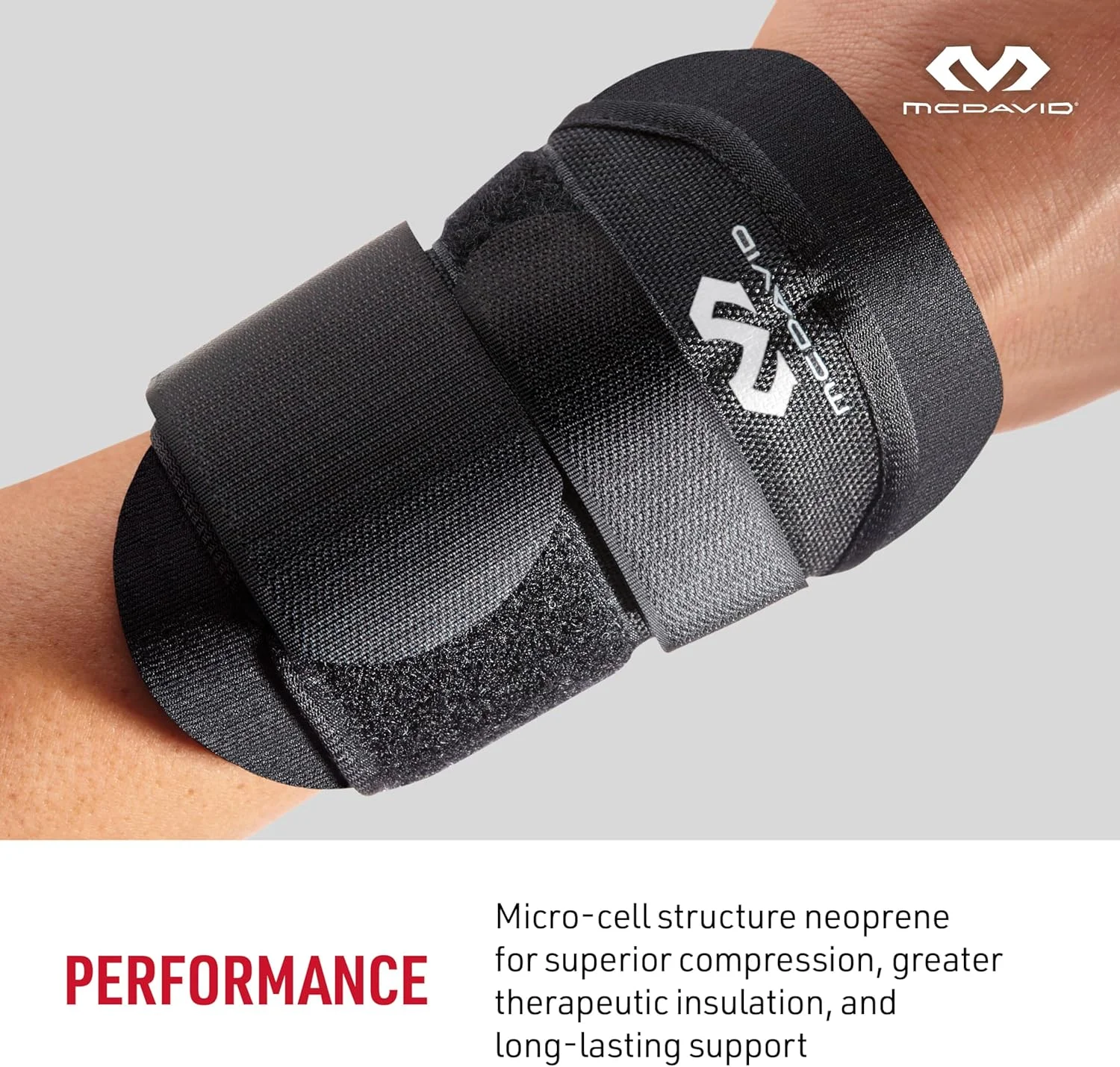 مچ بند قابل تنظیم McDavid 5120R - مشکی، S/M