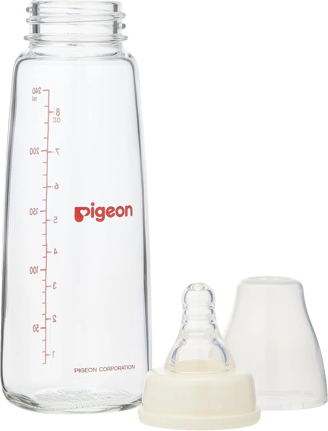 شیشه شیر پیرجن مدل K-6، شیشه ای، فاقد BPA، حرکت دودی، طراحی ساده، 200 میلی لیتر، مناسب برای 3+ ماه، سفید/شفاف، شیشه شیر کودک، ایمن و بادوام، ضد نفخ، با قابلیت گرفتن آسان شیشه شیر پیرجن مدل K-6، شیشه ای، فاقد BPA، حرکت دودی، طراحی ساده، 200 میلی لیتر، مناسب برای 3+ ماه، سفید/شفاف، شیشه شیر کودک، ایمن و بادوام، ضد نفخ، با قابلیت گرفتن آسان