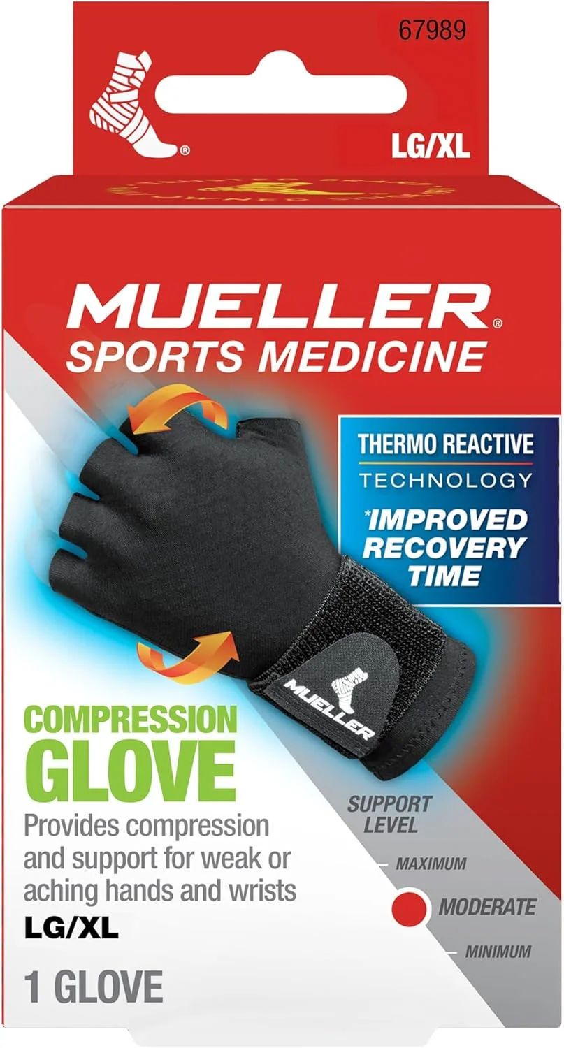 دستکش فشاری برگشت پذیر Mueller Sports Medicine، برای مردان و زنان