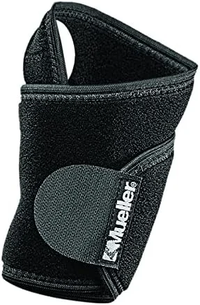 مچ بند طبی Mueller مدل WRIST SUPPORT WRAP- BLACK:4505، سایز آزاد