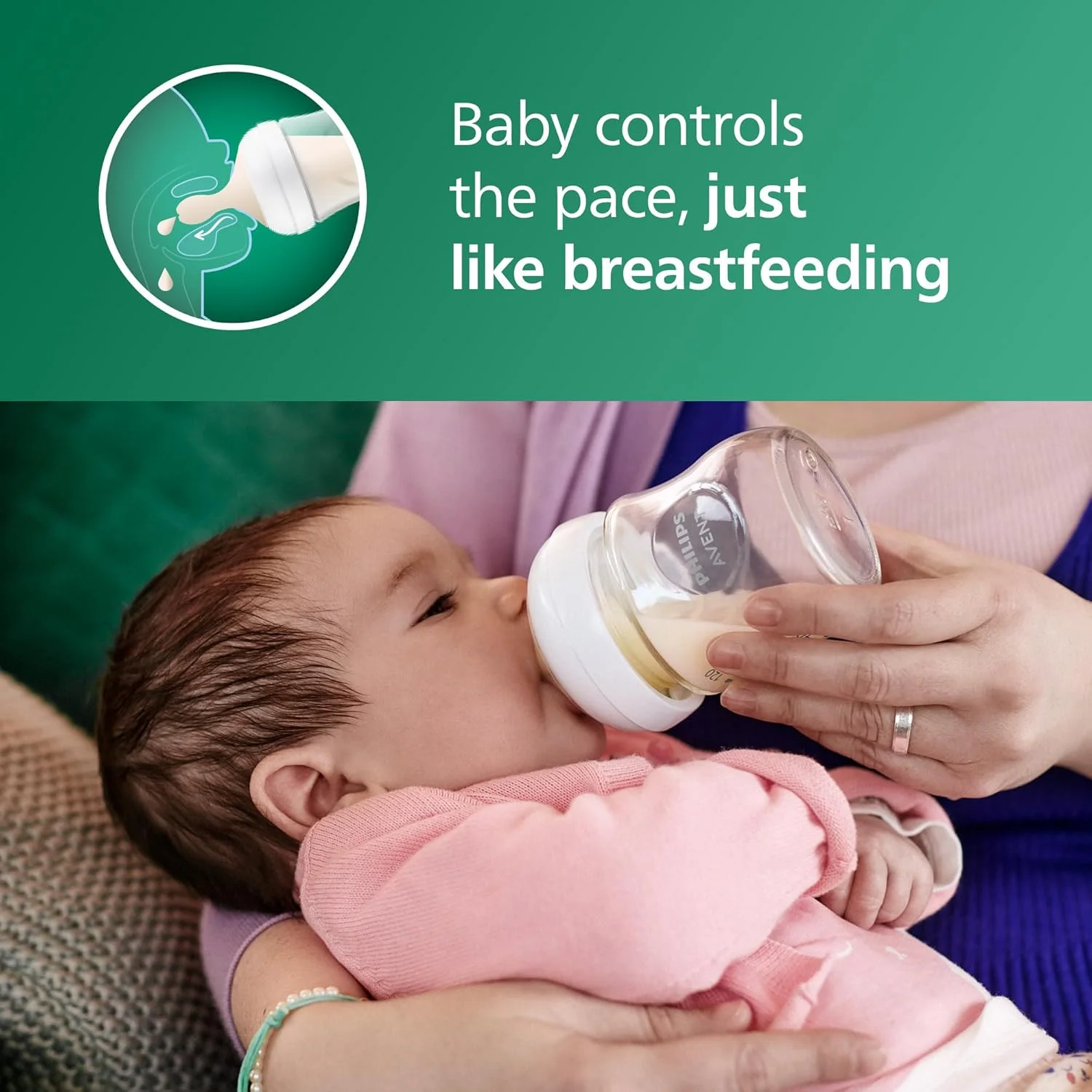 شیشه شیر شیشه ای نچرال Philips AVENT با سرشیشه Natural Response، شفاف، 120 میلی لیتر، بسته 4 عددی، SCY910/04 شیشه شیر شیشه ای نچرال Philips AVENT با سرشیشه Natural Response، شفاف، 120 میلی لیتر، بسته 4 عددی، SCY910/04