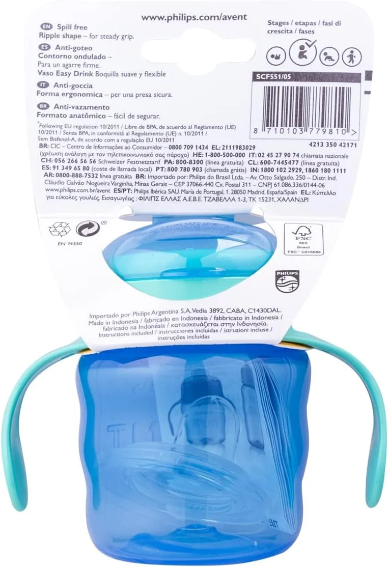 فنجان آموزشی کلاسیک 200 میلی لیتری پسرانه اونت فیلیپس (تک) فنجان آموزشی کلاسیک 200 میلی لیتری پسرانه اونت فیلیپس (تک)