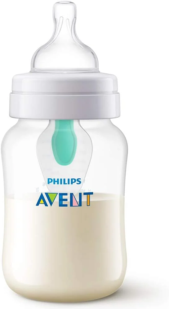 شیشه شیر ضد نفخ 260 میلی لیتری Philips Avent با دریچه AirFree برای کاهش قولنج، باد و رفلاکس – SCF403/15 شیشه شیر ضد نفخ 260 میلی لیتری Philips Avent با دریچه AirFree برای کاهش قولنج، باد و رفلاکس – SCF403/15