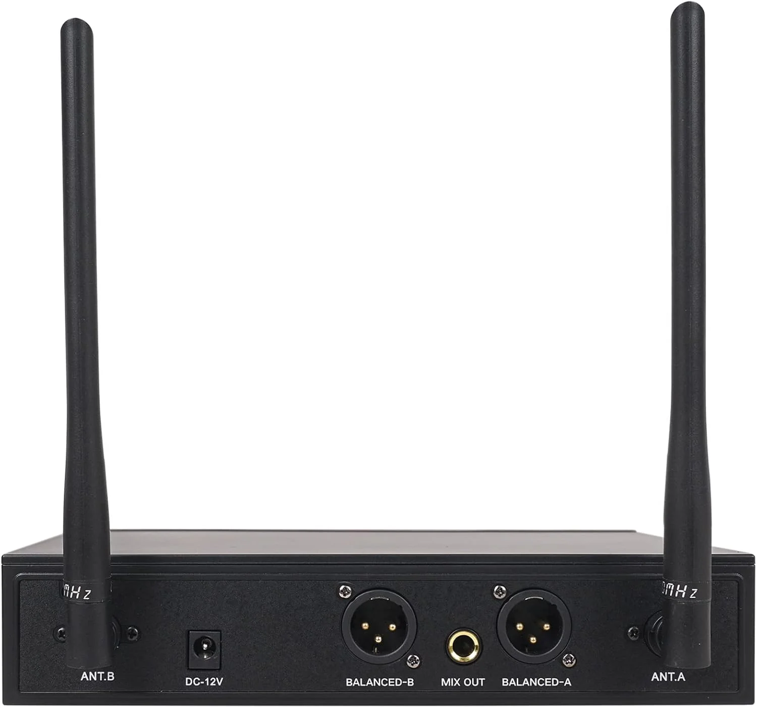 سیستم میکروفون بی سیم دو کاناله حرفه ای Sound Town SWM10-U2HH با 2 میکروفون دستی