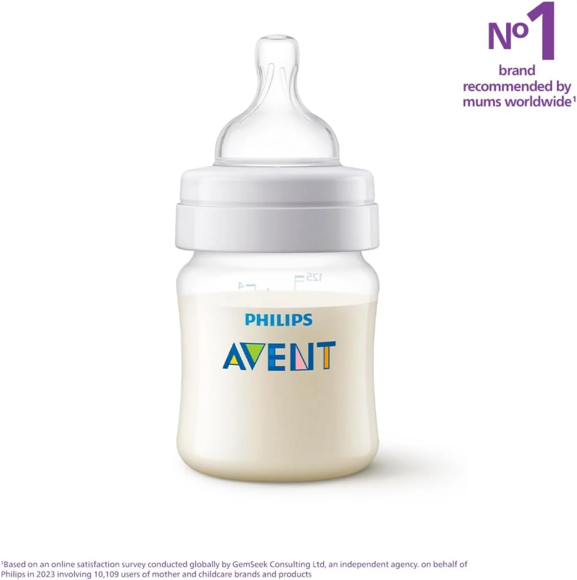 شیشه شیر ضد نفخ 125 میلی لیتری اونت فیلیپس (2 عددی) شیشه شیر ضد نفخ 125 میلی لیتری اونت فیلیپس (2 عددی)