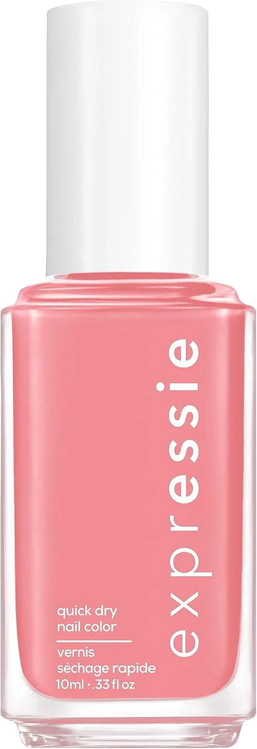 لاک ناخن خشک‌شونده سریع expressie® از essie®، رنگ Second Hand, First Love، صورتی، 10 میلی‌لیتر