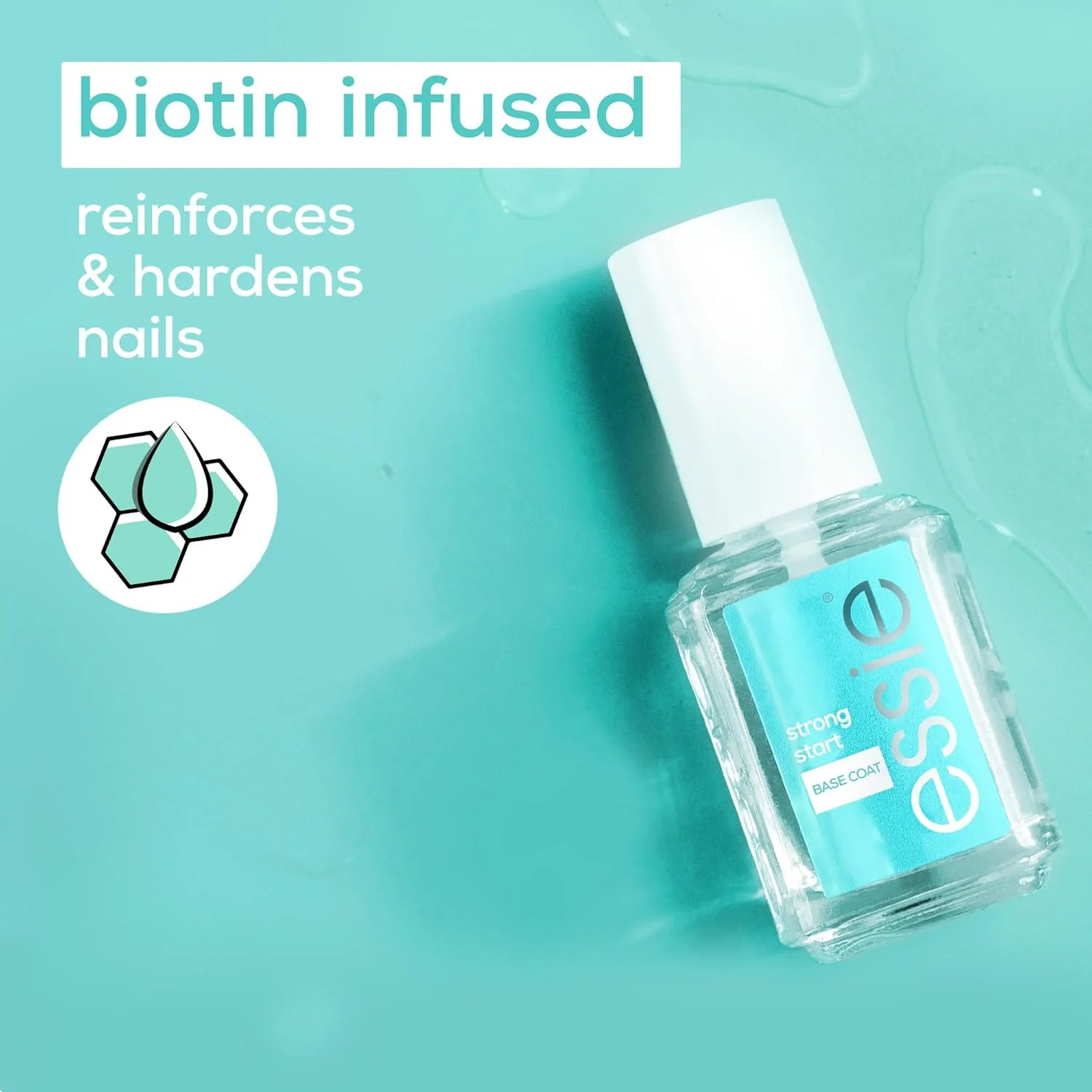 essie® Strong Start، لاک پایه تقویت کننده ناخن، 13.5 میلی لیتر essie® Strong Start، لاک پایه تقویت کننده ناخن، 13.5 میلی لیتر