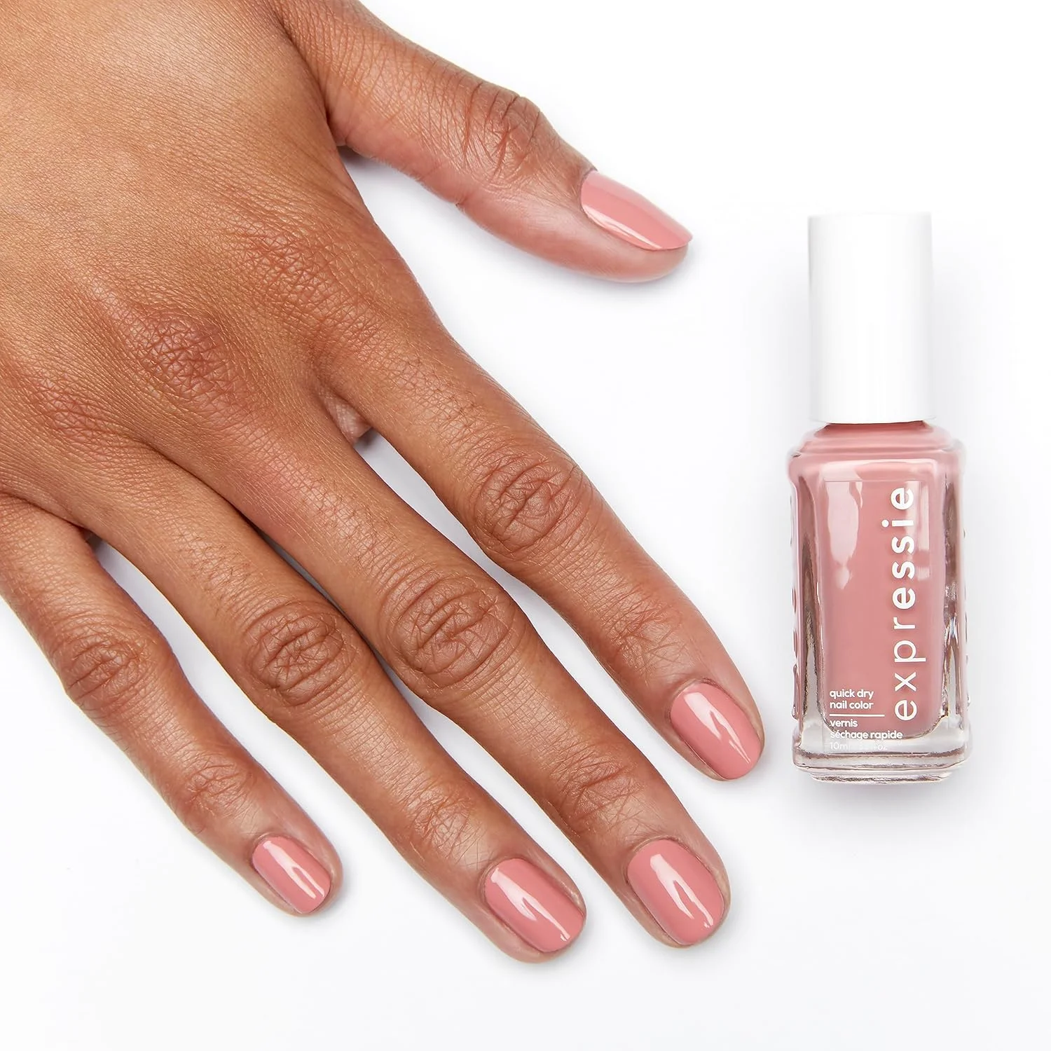لاک ناخن خشکشونده سریع expressie® از essie®، رنگ Second Hand, First Love، صورتی، 10 میلیلیتر لاک ناخن خشکشونده سریع expressie® از essie®، رنگ Second Hand, First Love، صورتی، 10 میلیلیتر