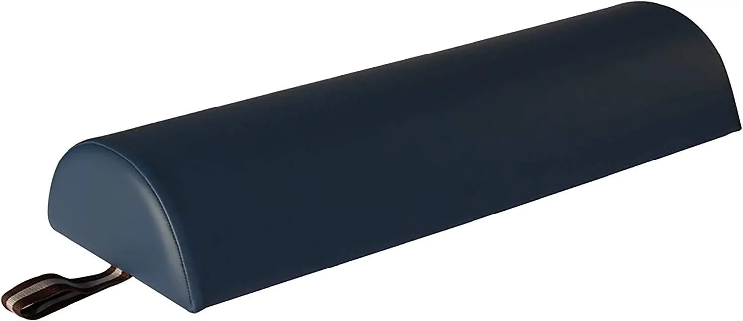 بالش ماساژ نیمه گرد Master Massage با ابعاد 9"x26" - آبی رویال