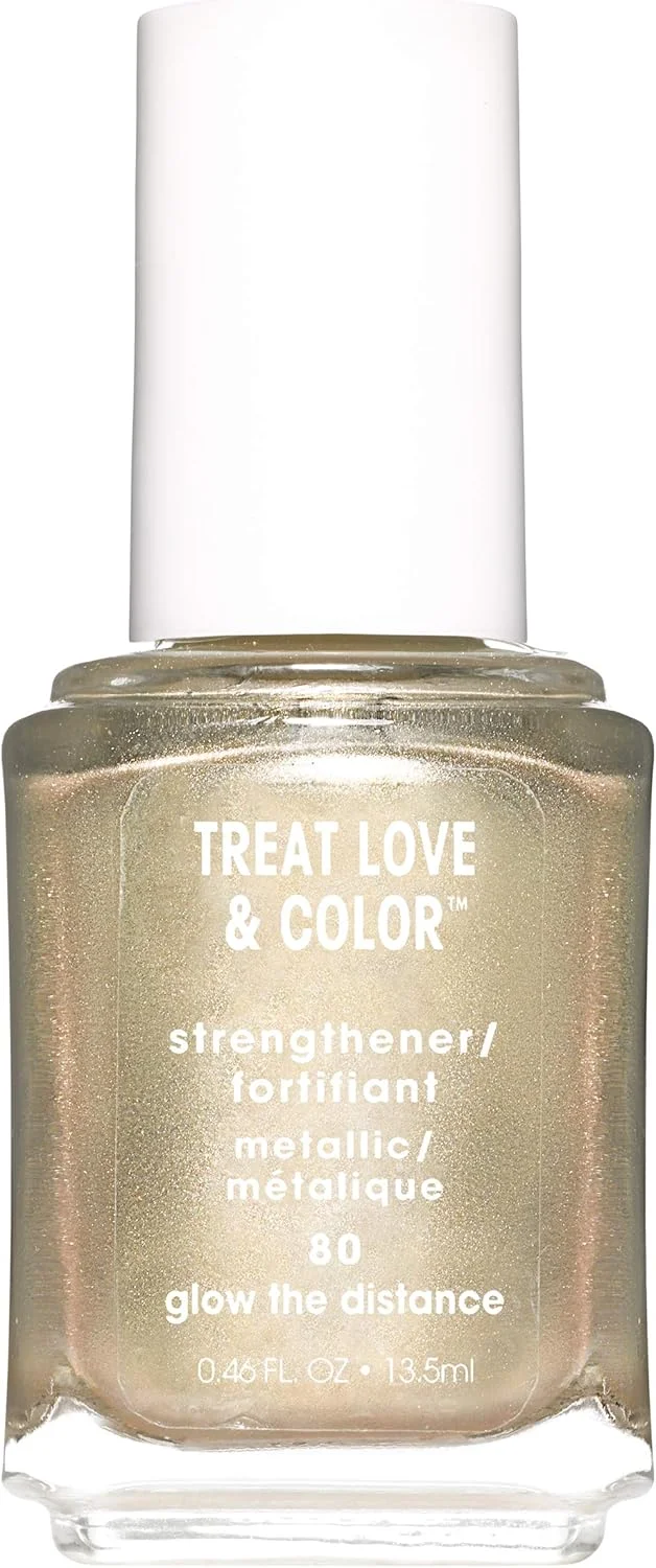 تقویت کننده و لاک ناخن Essie Treat Love & Color، شماره 80 Glow The Distance، 13.5 میلی لیتر تقویت کننده و لاک ناخن Essie Treat Love & Color، شماره 80 Glow The Distance، 13.5 میلی لیتر