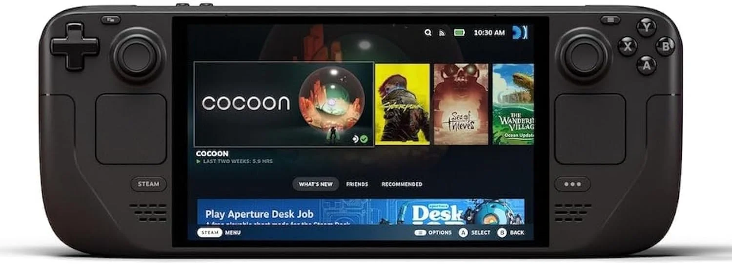 کنسول بازی قابل حمل ولو استیم دک OLED با حافظه 1 ترابایت کنسول بازی قابل حمل ولو استیم دک OLED با حافظه 1 ترابایت
