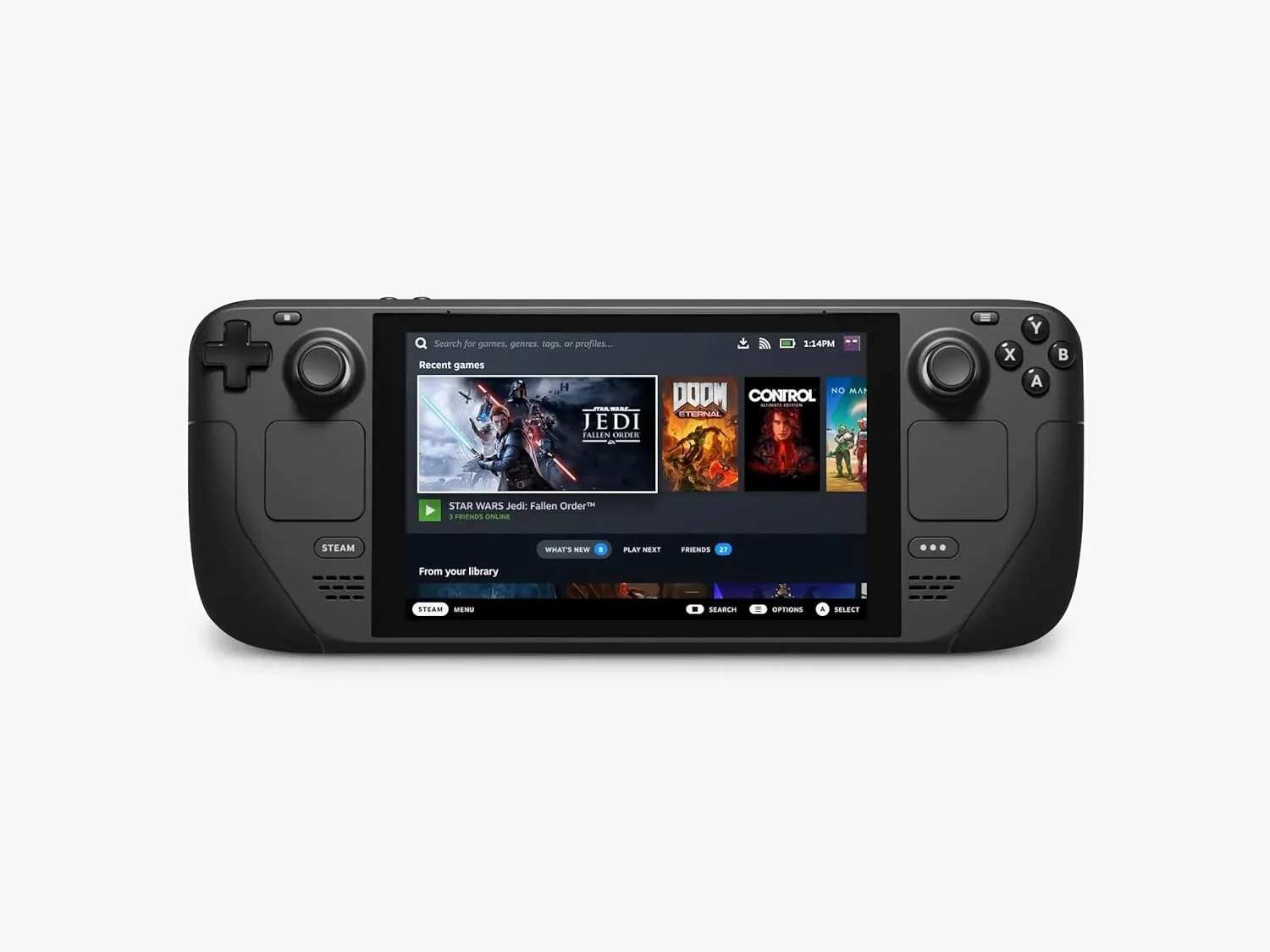 کنسول بازی دستی Valve Index Steam Deck با حافظه 512 گیگابایت کنسول بازی دستی Valve Index Steam Deck با حافظه 512 گیگابایت