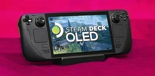 کنسول بازی دستی Valve Steam Deck OLED، 7.4 اینچ، 90 هرتز، 1280x800، SteamOS 3.0، به همراه کیف حمل و لوازم جانبی کنسول بازی دستی Valve Steam Deck OLED، 7.4 اینچ، 90 هرتز، 1280x800، SteamOS 3.0، به همراه کیف حمل و لوازم جانبی