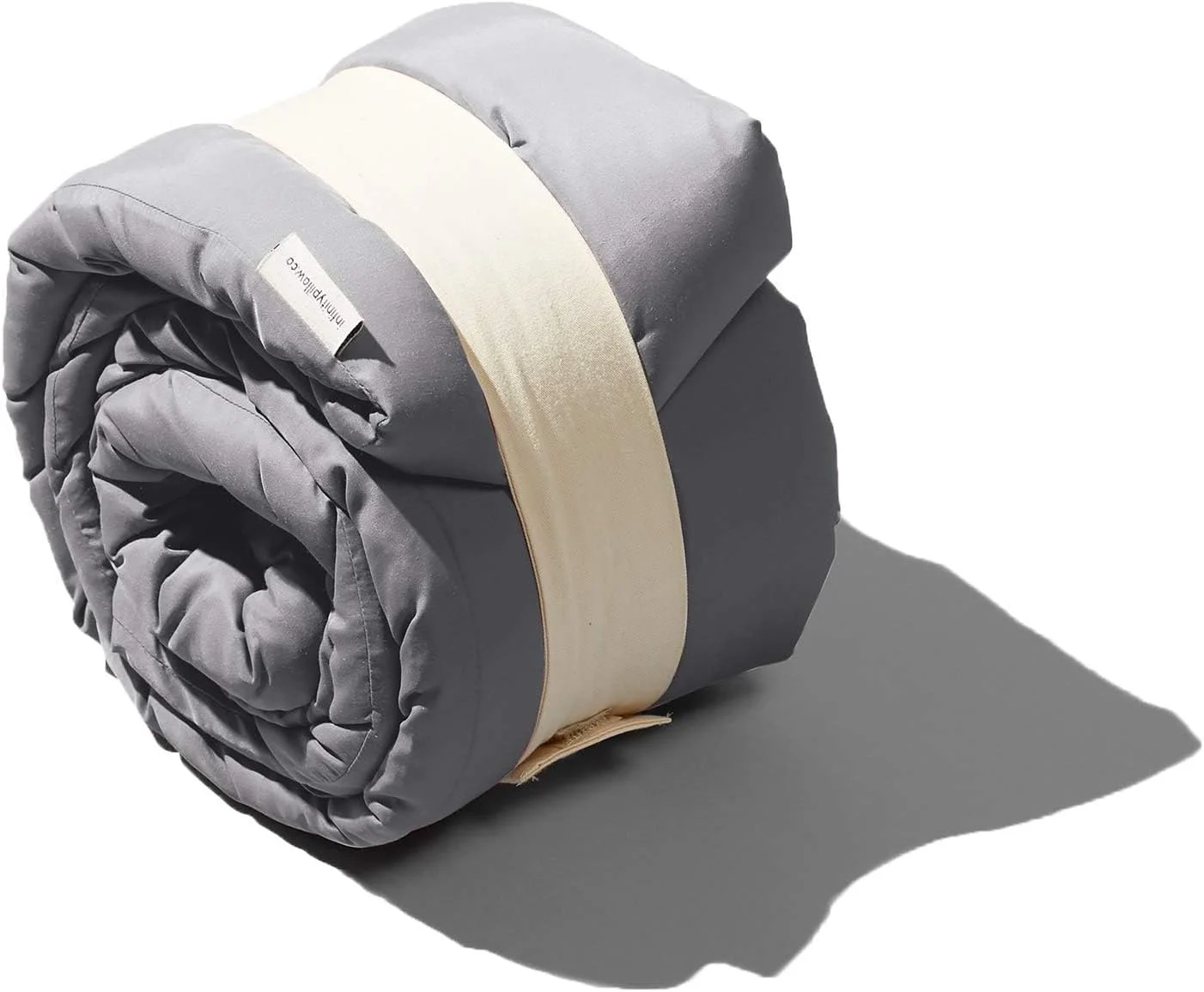 بالش گردنی نرم KASTWAVE nfinity Pillow - مناسب خواب و استراحت در خانه، مسافرت، هواپیما و قطار (خاکستری)