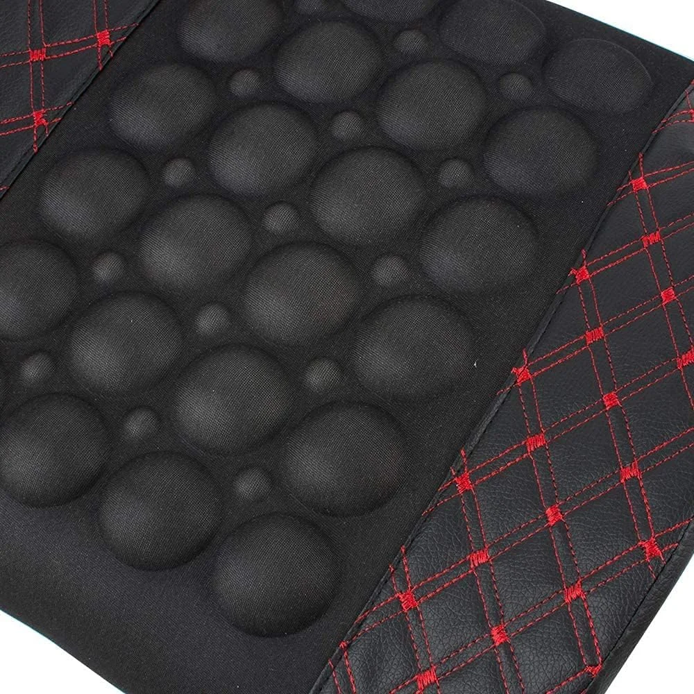 بالشت ماساژور برقی خودرو KASTWAVE با پشتیبانی کمری، پشتی صندلی خودرو برای تسکین درد کمر، ماساژور کمر، بالشت ویبره ماساژ کمر