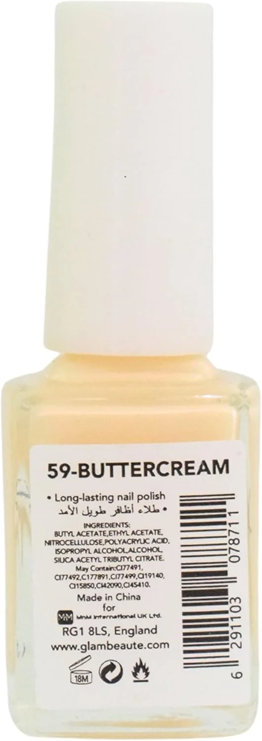 لاک ناخن گلمبوته شماره 59 - باترکریم