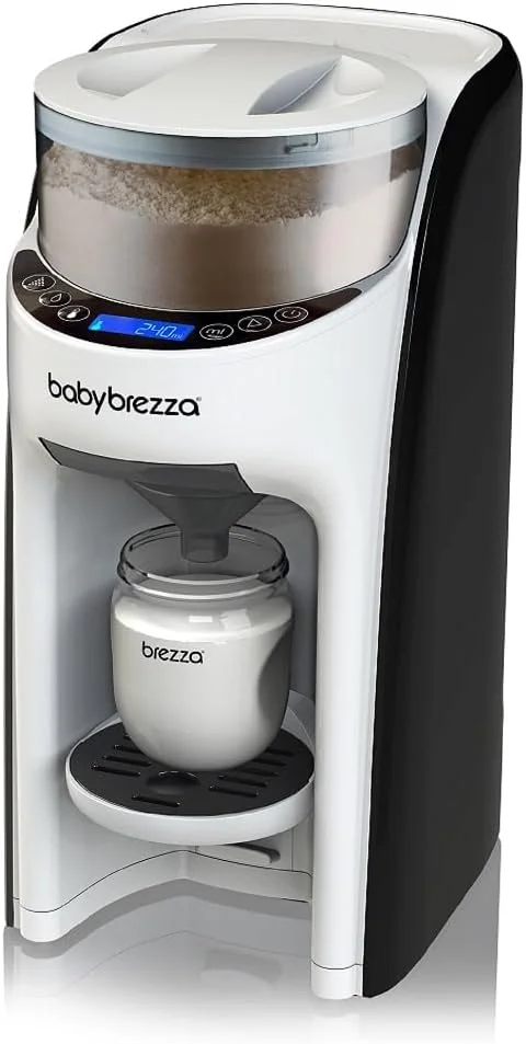 دستگاه شیر خشک ساز اتوماتیک Baby Brezza Formula Pro Advanced | تهیه فوری و خودکار شیشه شیر نوزاد | مخلوط و گرم کردن شیر خشک با فشردن یک دکمه | سفید، 1 عدد