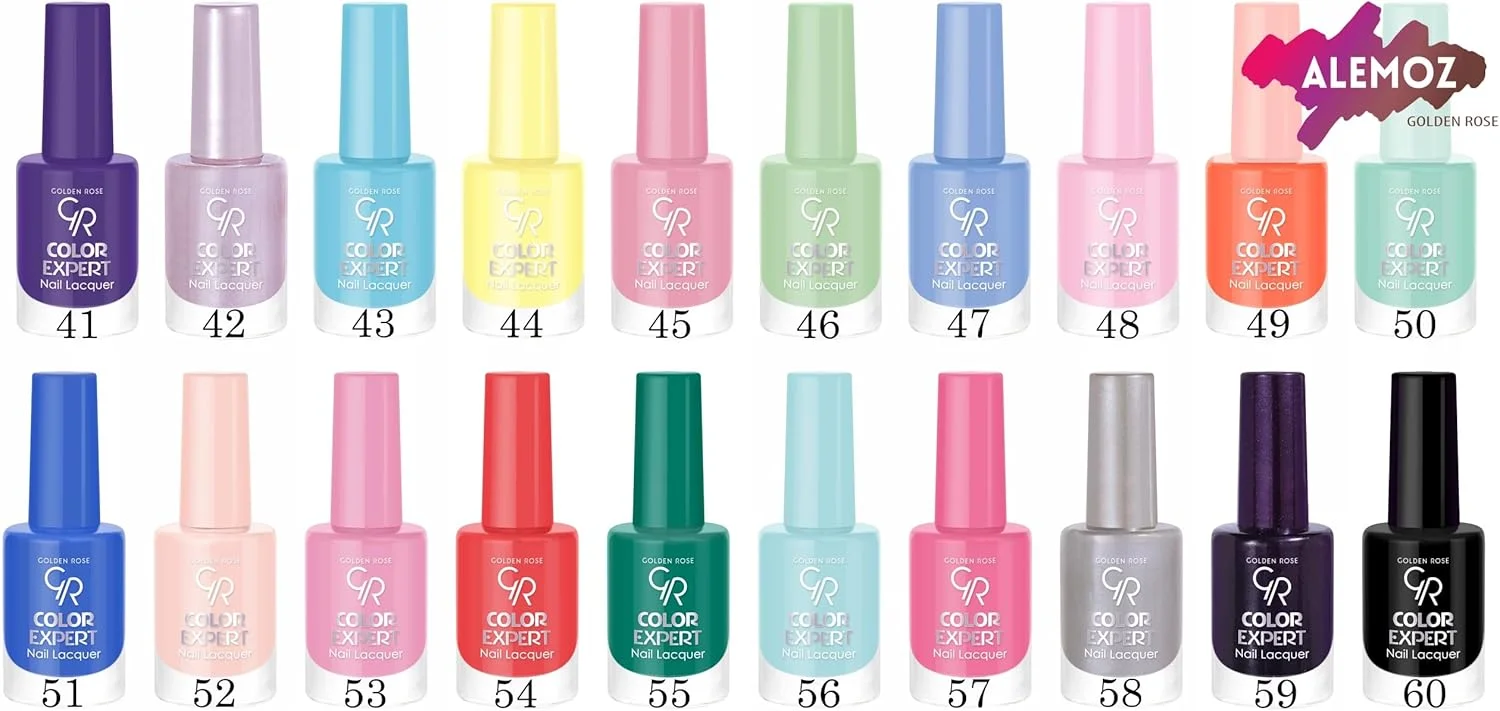 لاک ناخن گلدن رز مدل Expert شماره 125