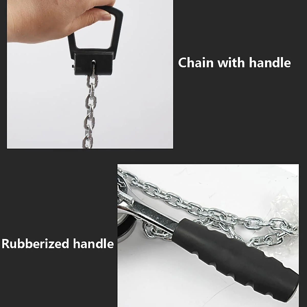 بالابر زنجیری دستی مینی 250 کیلوگرمی 551 پوندی با قرقره و وینچ بالابر با دسته طراحی انسانی بالابر زنجیری دستی مینی 250 کیلوگرمی 551 پوندی با قرقره و وینچ بالابر با دسته طراحی انسانی