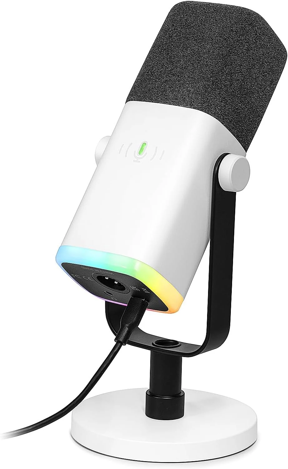 میکروفون گیمینگ USB XLR FIFINE برای PC PS4 PS5، میکروفون استریمینگ داینامیک برای استودیو پادکست برای ضبط استودیویی