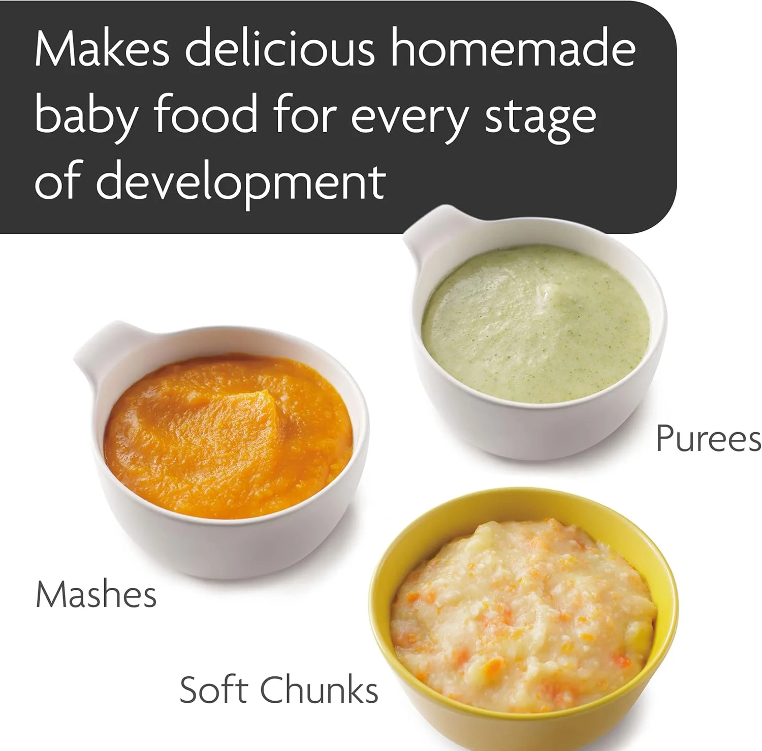 غذاساز کودک یک مرحله ای دلوکس Baby Brezza - پخت و مخلوط کن در یک دستگاه برای بخارپز و پوره کردن غذای کودک - تهیه غذای ارگانیک برای نوزادان و کودکان نوپا - شامل 3 عدد کیسه و 3 عدد قیف غذاساز کودک یک مرحله ای دلوکس Baby Brezza - پخت و مخلوط کن در یک دستگاه برای بخارپز و پوره کردن غذای کودک - تهیه غذای ارگانیک برای نوزادان و کودکان نوپا - شامل 3 عدد کیسه و 3 عدد قیف