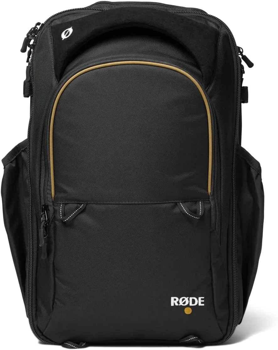 کوله پشتی RØDE برای RØDECaster Pro II، لپ تاپ، میکروفون، بازوهای استودیویی و سایر لوازم جانبی (18 لیتر، مشکی) کوله پشتی RØDE برای RØDECaster Pro II، لپ تاپ، میکروفون، بازوهای استودیویی و سایر لوازم جانبی (18 لیتر، مشکی)