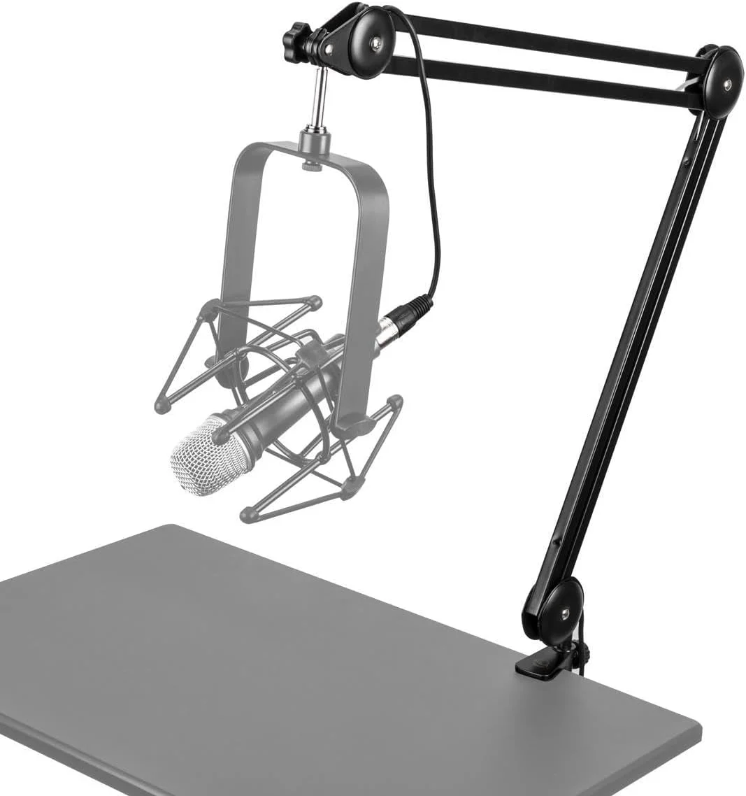 بسته استودیویی تولید صوتی یکپارچه Rode RODECaster Pro II به همراه 2 عدد میکروفون PodMic، 2 عدد هدفون TAPH500، 2 عدد بازوی پخش، 2 عدد کابل XLR نر به ماده، کارت microSD 32 گیگابایتی