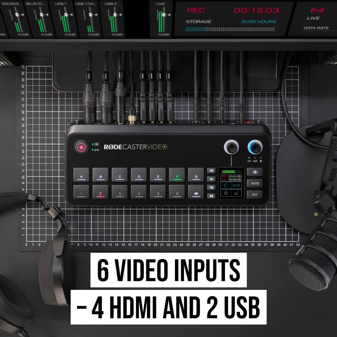 کنسول تولید ویدیو و صدا Rode RØDECaster با بلوتوث و اتصال Wi-Fi