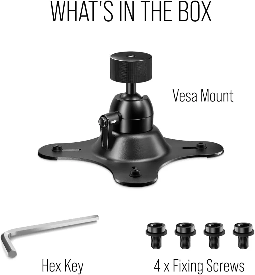 پایه قابل تنظیم RØDE VESA Mount برای RØDECaster Pro II و Duo برای نصب پایدار و انعطاف پذیر (پایه های 75 میلی متری و 100 میلی متری)